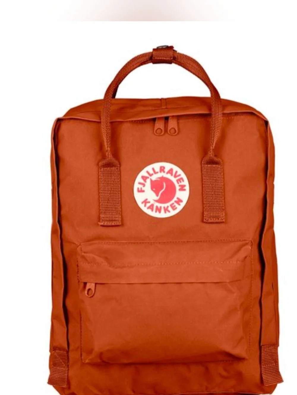 Fjallraven Kånken Orange Men's Backpack NWOT